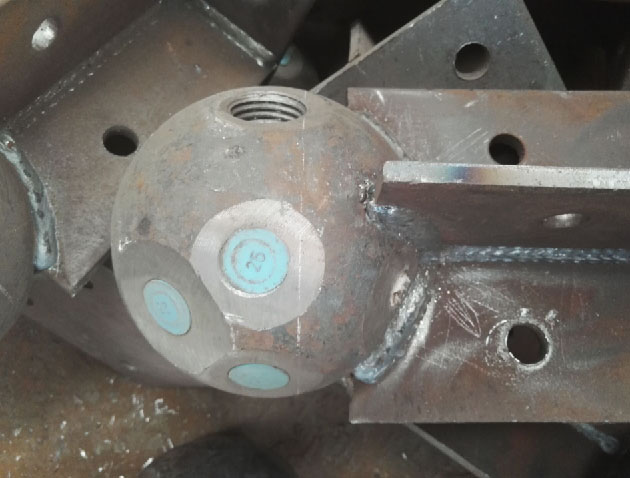 东港螺栓球球塞，网架配件